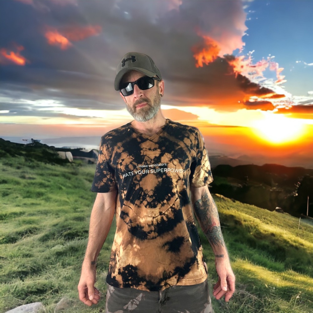 “I make ventilators. What’s your superpower?” GoodTreasures Custom T-Shirt